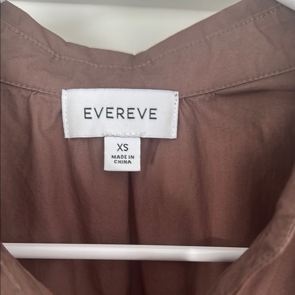 EVEREVE Evelyn button down Taupe dress - Picture 4 of 4
